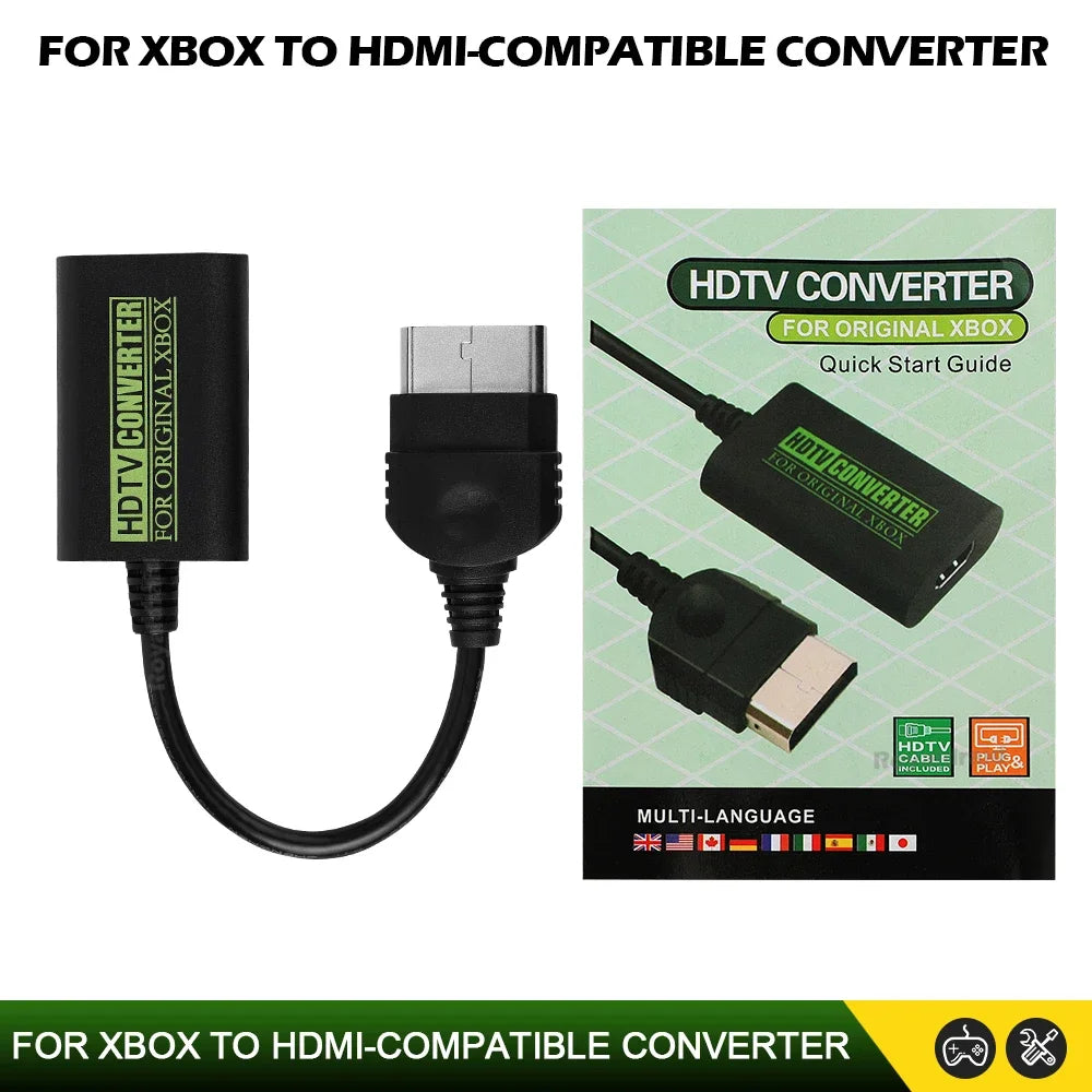 Adaptador HDMI Xbox | HD 1080P | Áudio & Vídeo