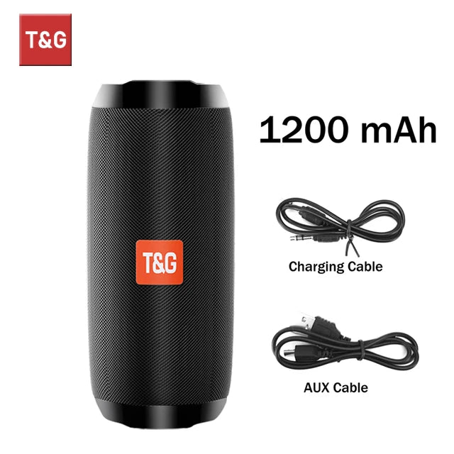 Coluna Bluetooth Portátil HD Waterproof