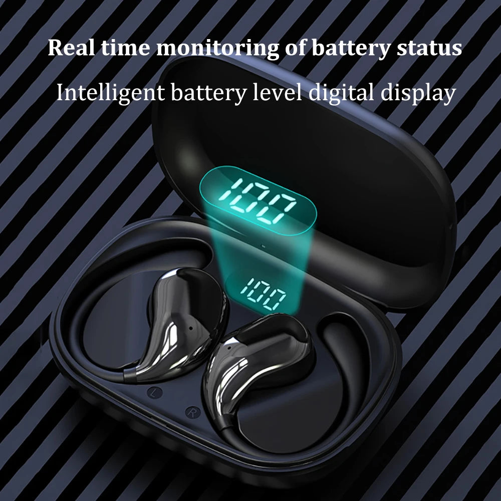 Earbuds Bluetooth 5.4 HD com Display LED