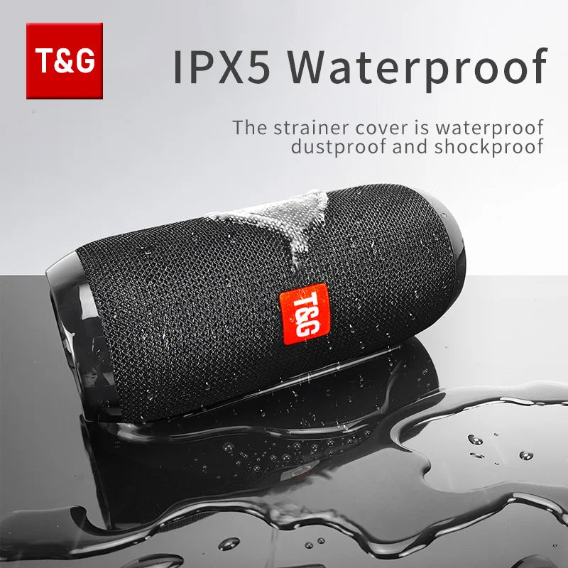Coluna Bluetooth Portátil HD Waterproof