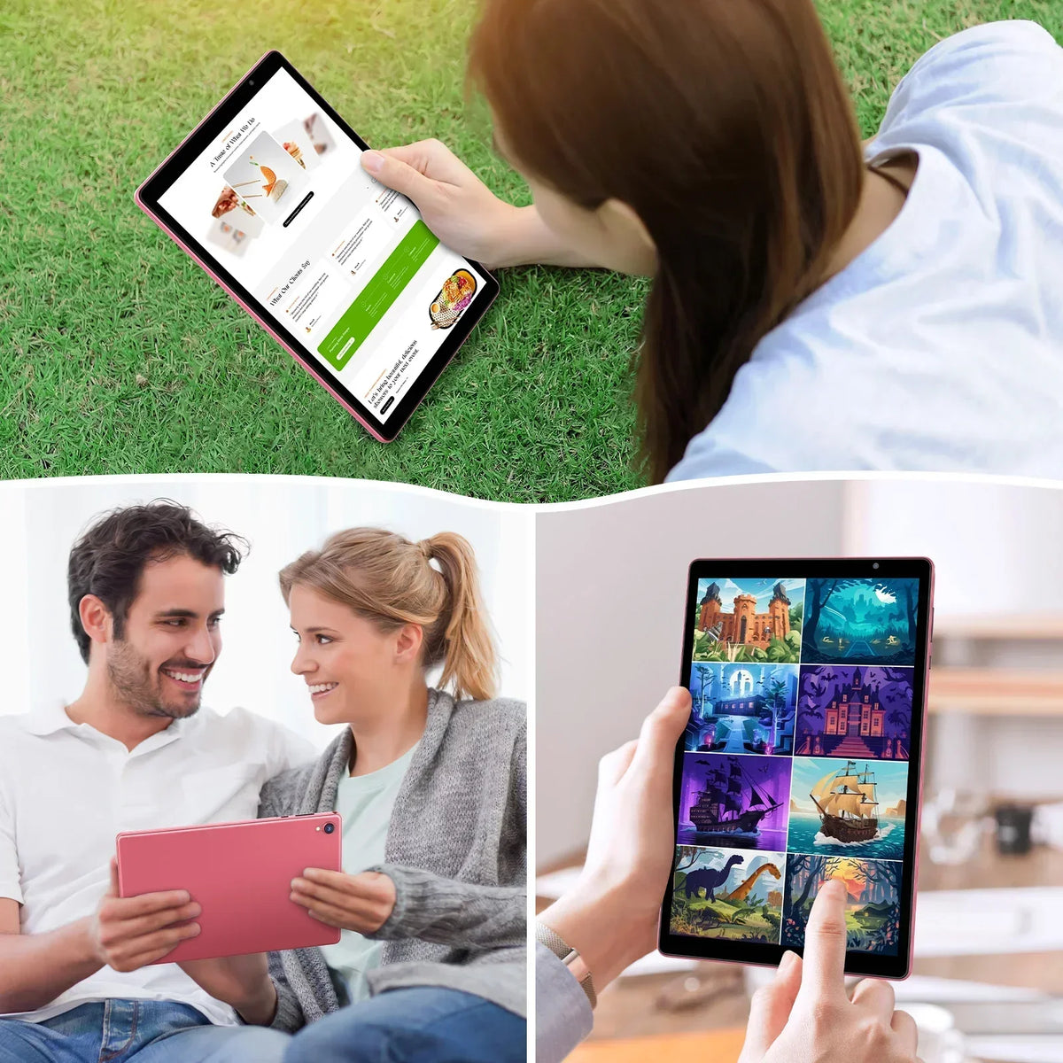Tablet Android 14 10” | Wi-Fi 5G | HD | Bateria 6000mAh