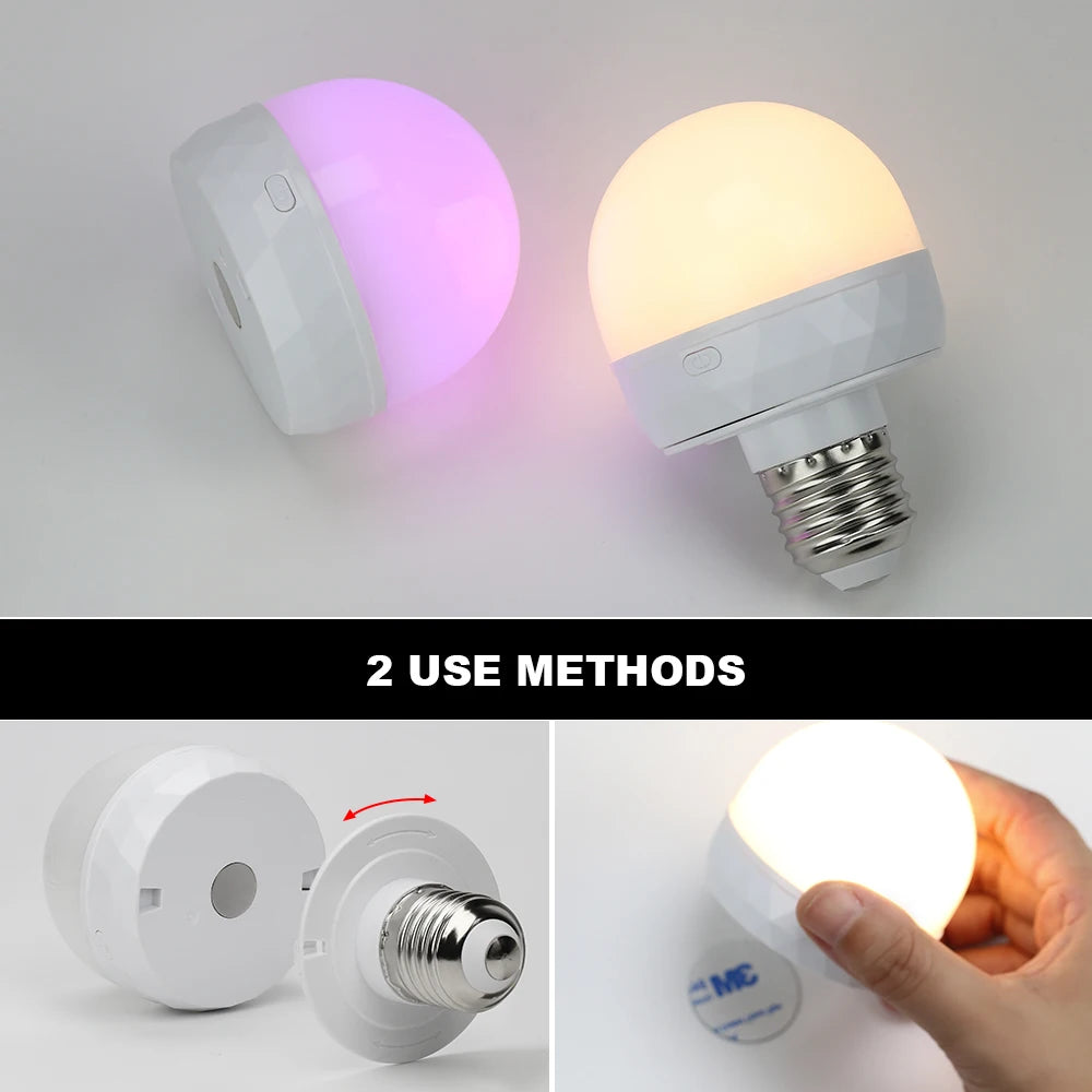 Luz LED RGB Inteligente com Controlo Remoto