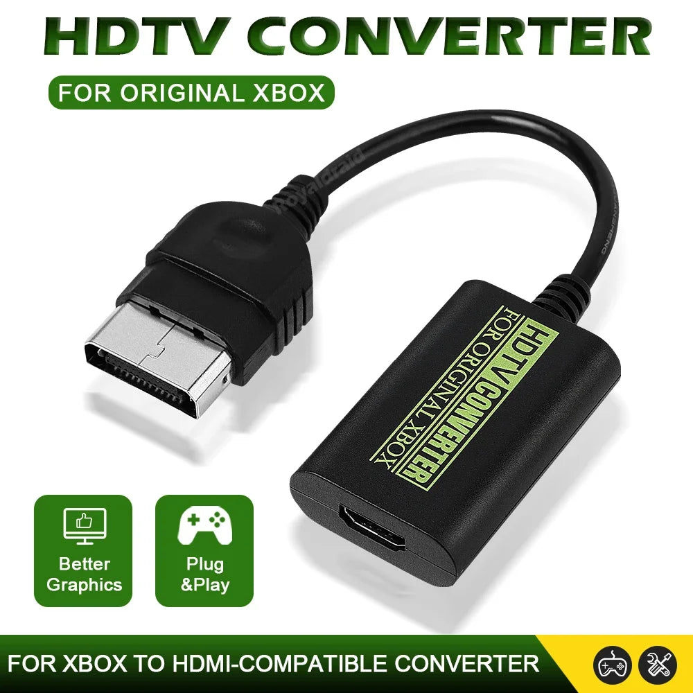 Adaptador HDMI Xbox | HD 1080P | Áudio & Vídeo