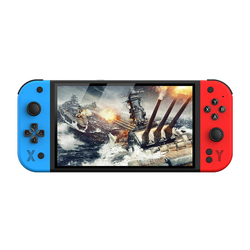 Consola Retro Portátil 7” com 64GB, ecrã HD e milhares de jogos clássicos estilo PSP/PS1.