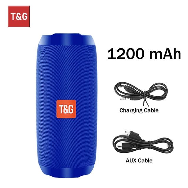 Coluna Bluetooth Portátil HD Waterproof