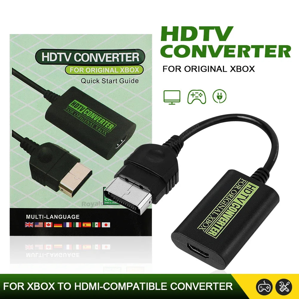 Adaptador HDMI Xbox | HD 1080P | Áudio & Vídeo