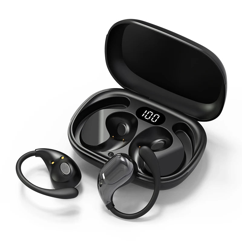 Earbuds Bluetooth 5.4 HD com Display LED