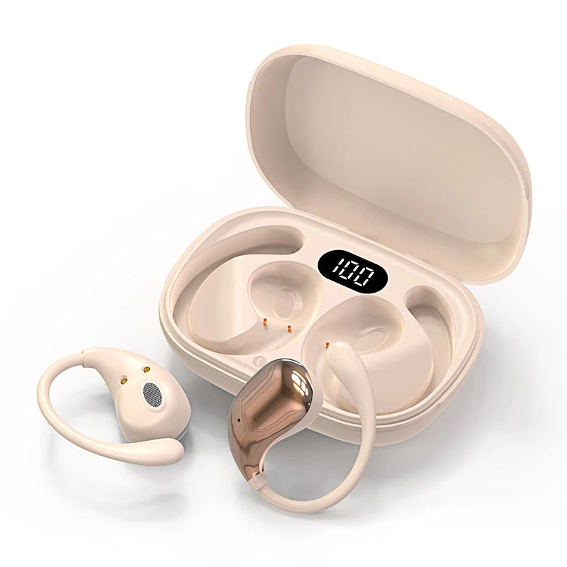 Earbuds Bluetooth 5.4 HD com Display LED
