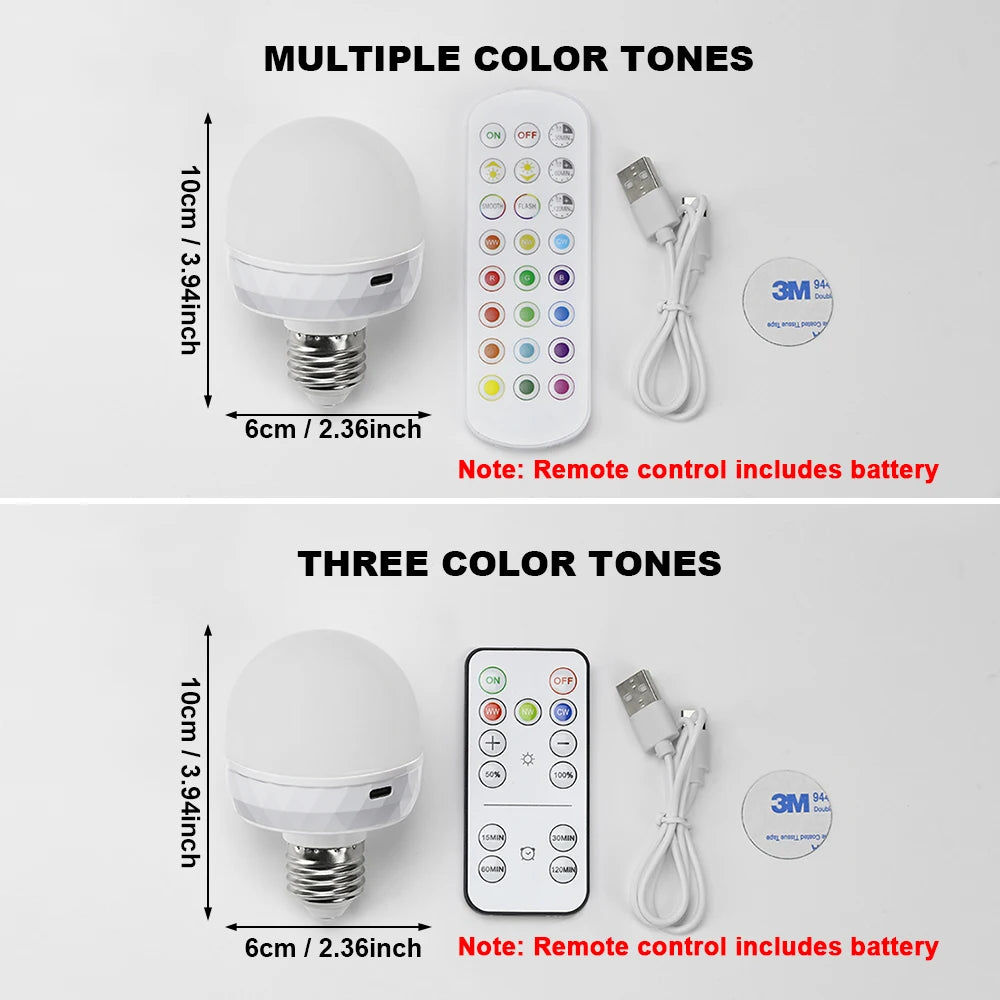 Luz LED RGB Inteligente com Controlo Remoto