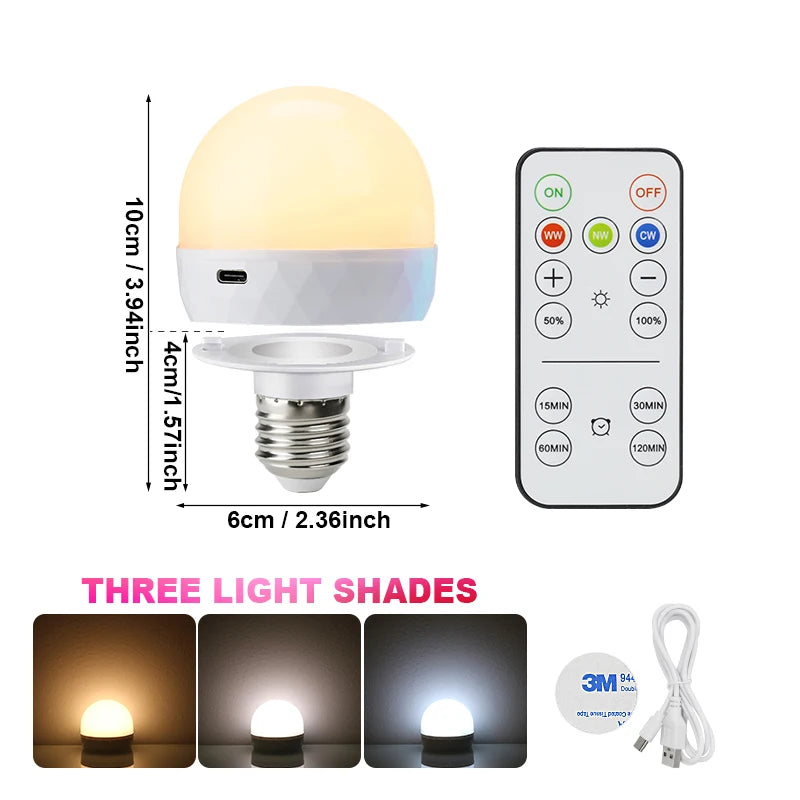Luz LED RGB Inteligente com Controlo Remoto